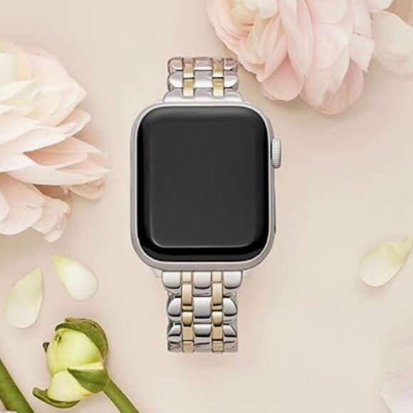 KATE SPADE Scallop Link Stainless Steel Bracelet Band For Apple Watch - Picture 2 of 8